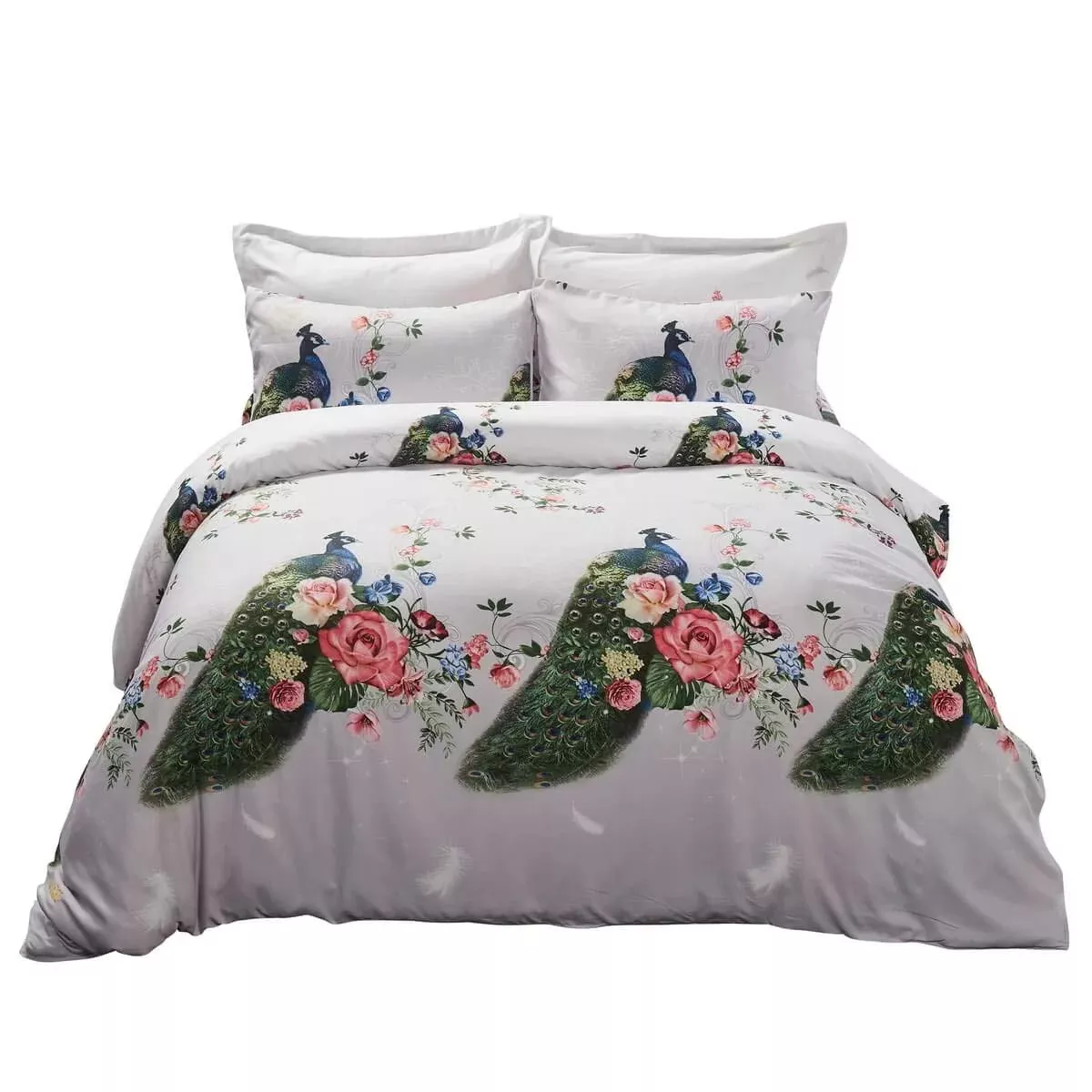 Dolce Mela DM706K Duvet Cover Set, White