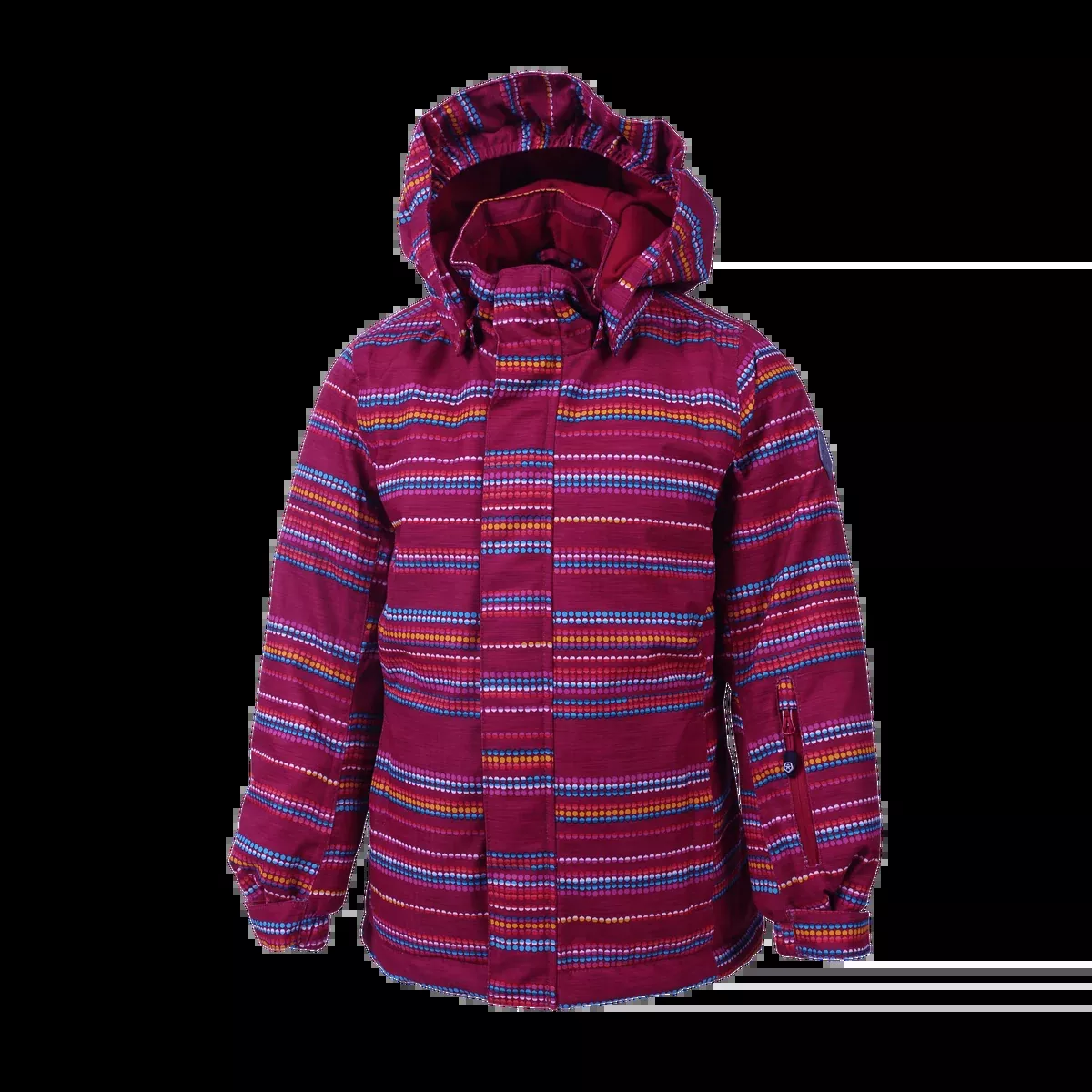 Donja Snow Jacket: Raspberry