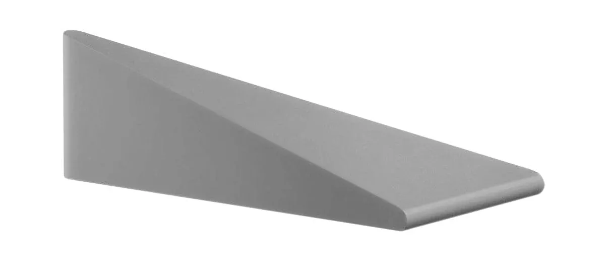 DOOR STOP FOR FLOOR IN GREY RUBBER
