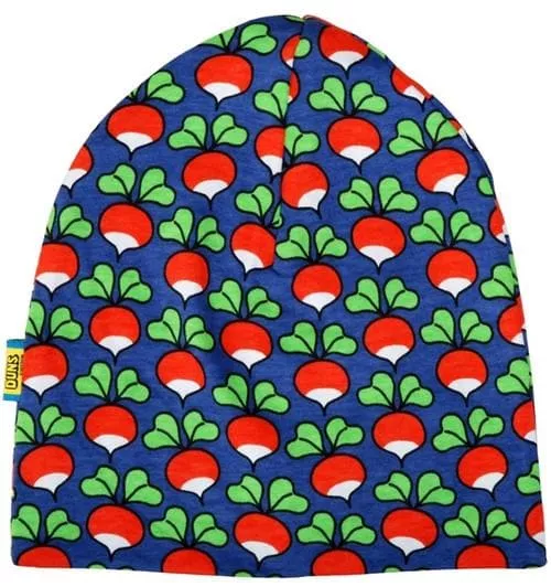 Double Layer Hat: Radish Blue