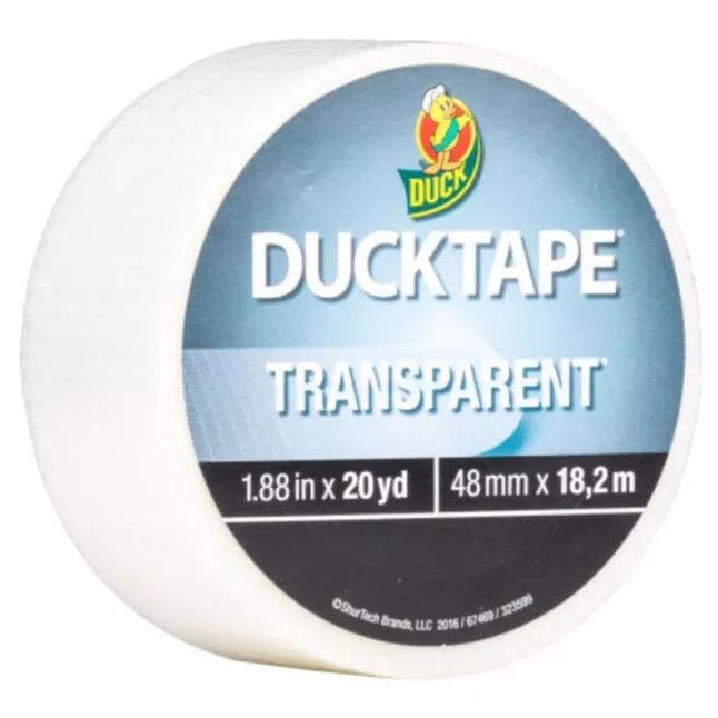 Duck Transparent Duct Tape - 20 yd.