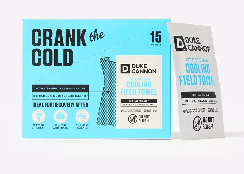 Duke Cannon Cold Shower Cooling Field Towels