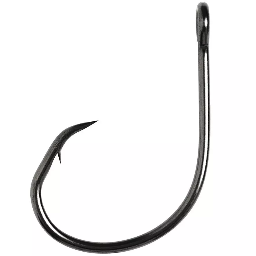 Eagle Claw Lazer Sharp Black Nickel Offset Circle Hooks
