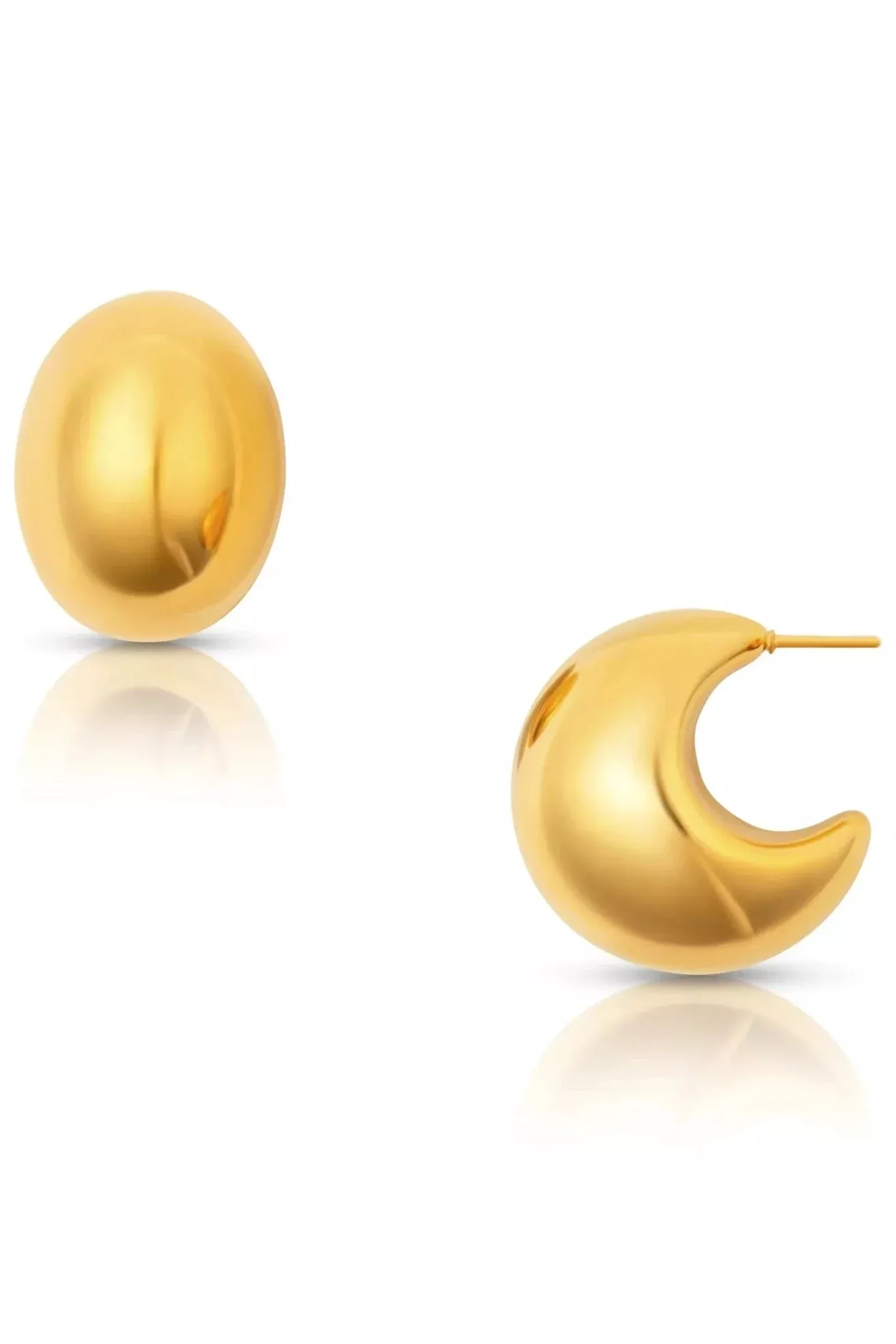 Ellie Vail Kane Dome Drop Earring