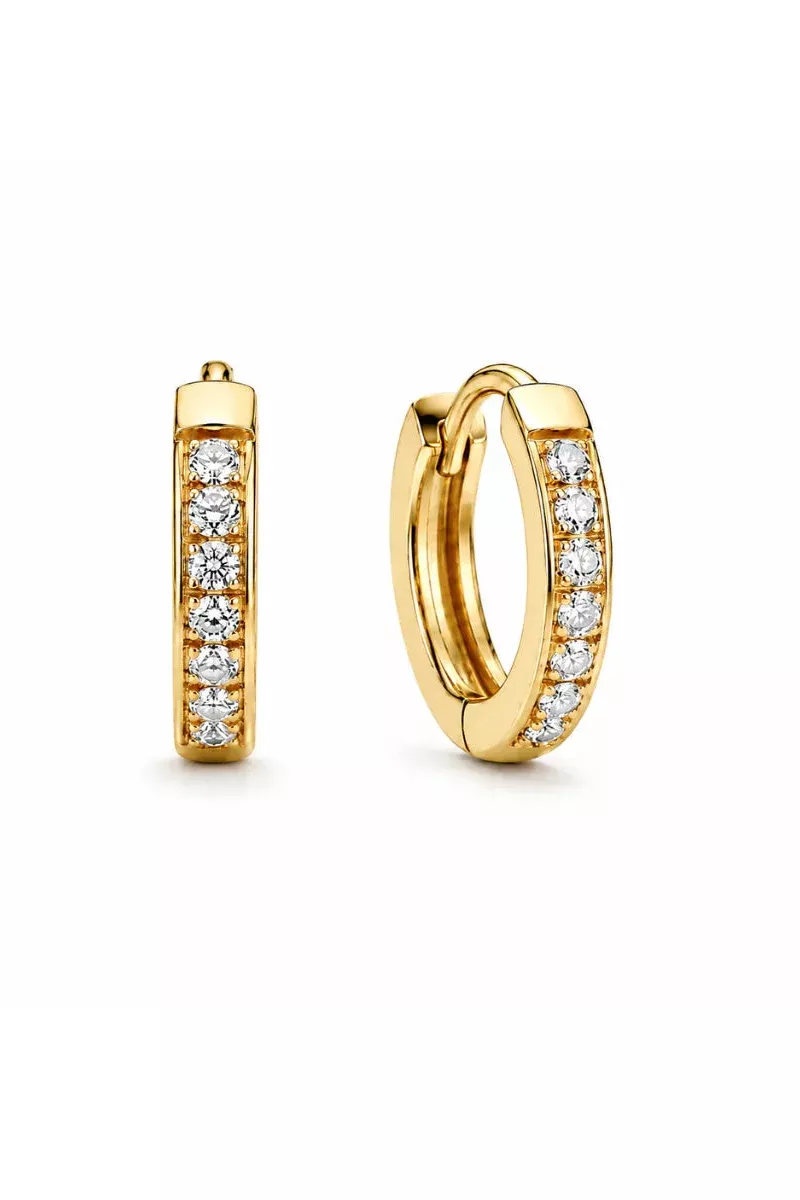 Ellie Vail Tinsley Huggie Hoop Earring
