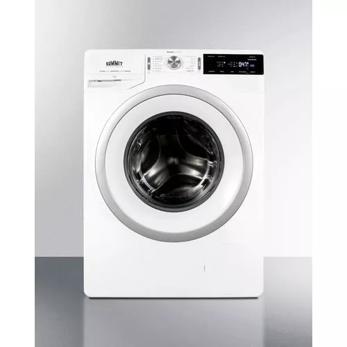 European 24'' Wide 220V Front-Loading Washer - SLW241W Summit
