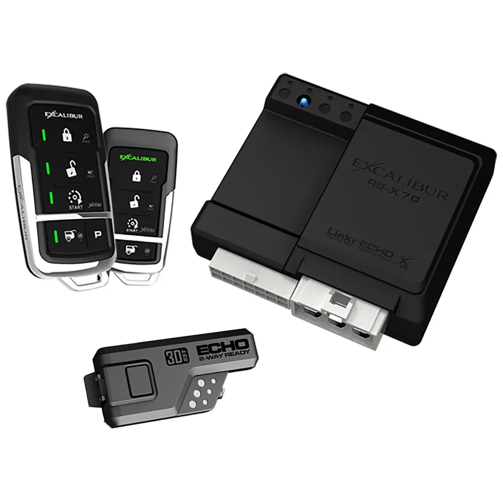 Excalibur 900mhz Led 2-wayKeyless Entry & Remote Start (linkr Ready)