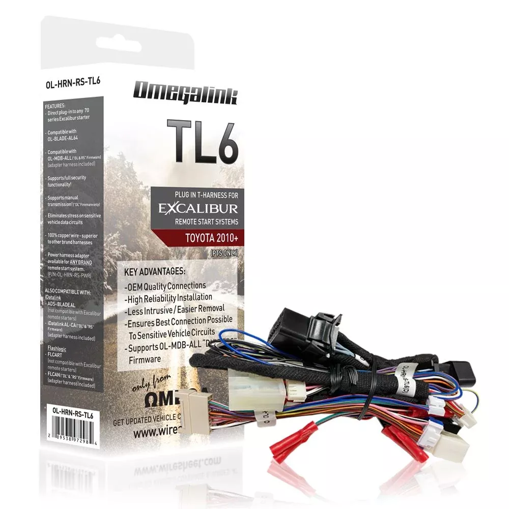 Excalibur Analog T-harness For Select Toyota / Lexus Models(note: Works Standalone With Olmdball)