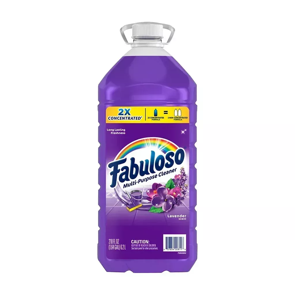 Fabuloso 2X Concentrated Multi-Purpose Cleaner - Lavender Scent, 210 oz.