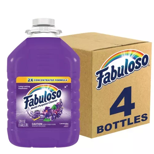 Fabuloso Multi-Use Cleaner, Lavender Scent, 4 Gallons (53058)