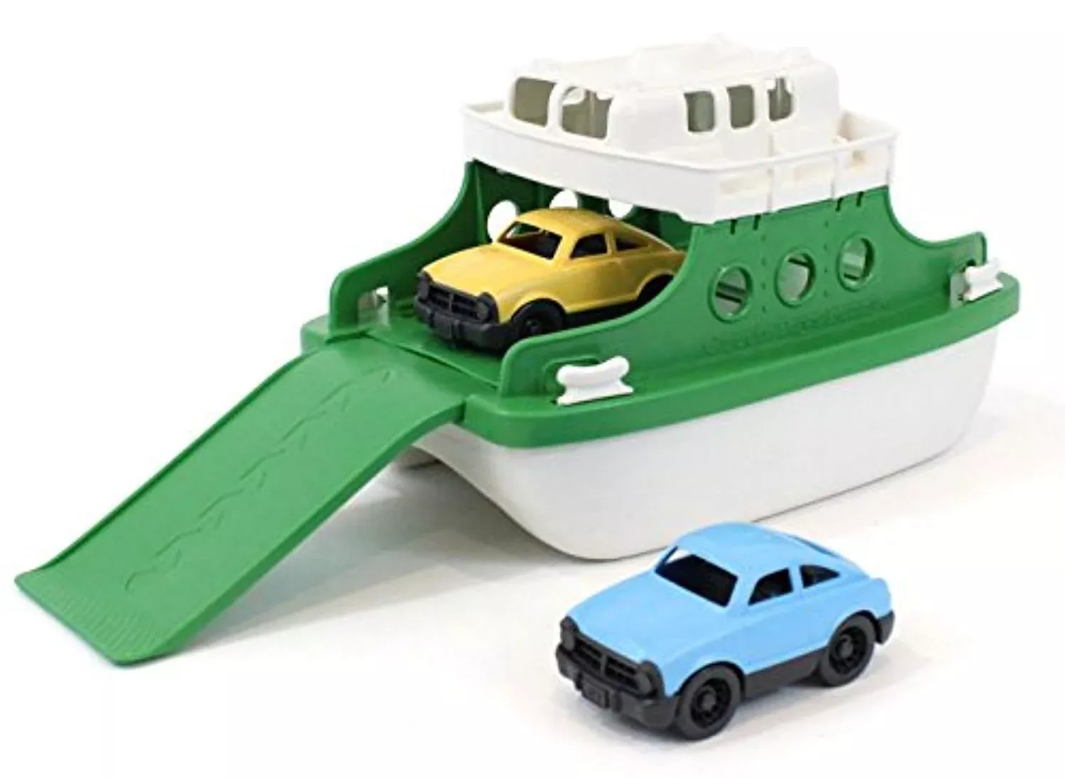 Ferry Boat Bathtub Toy 100% Recycled Plastic, No BPA, Phthalates, PVC, or External Coatings