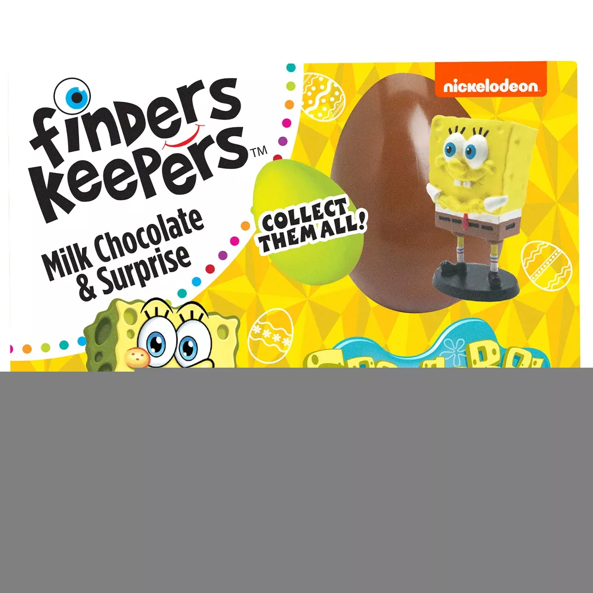 Finders Keepers Spongebob Squarepants Milk Chocolate Candy