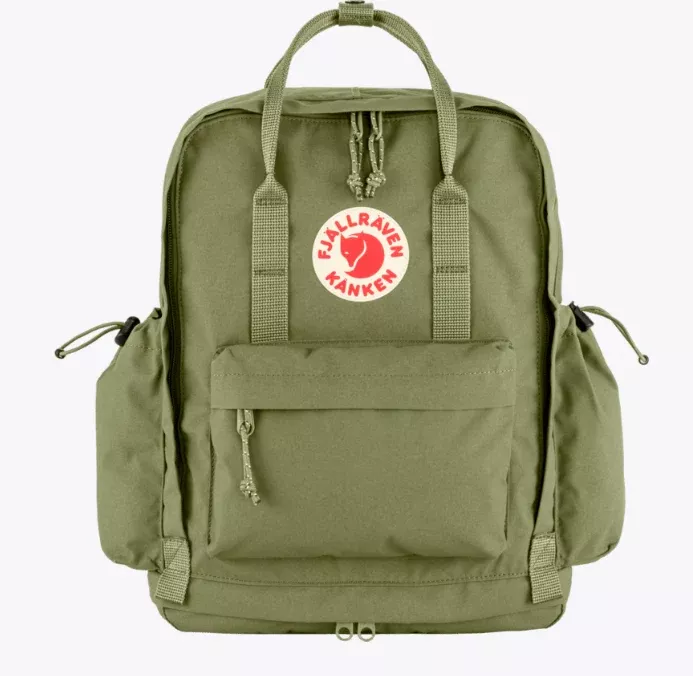 Fjallraven Kanken Outlong Backpack - 18L Spacious Outdoor Daypack with Laptop Compartment