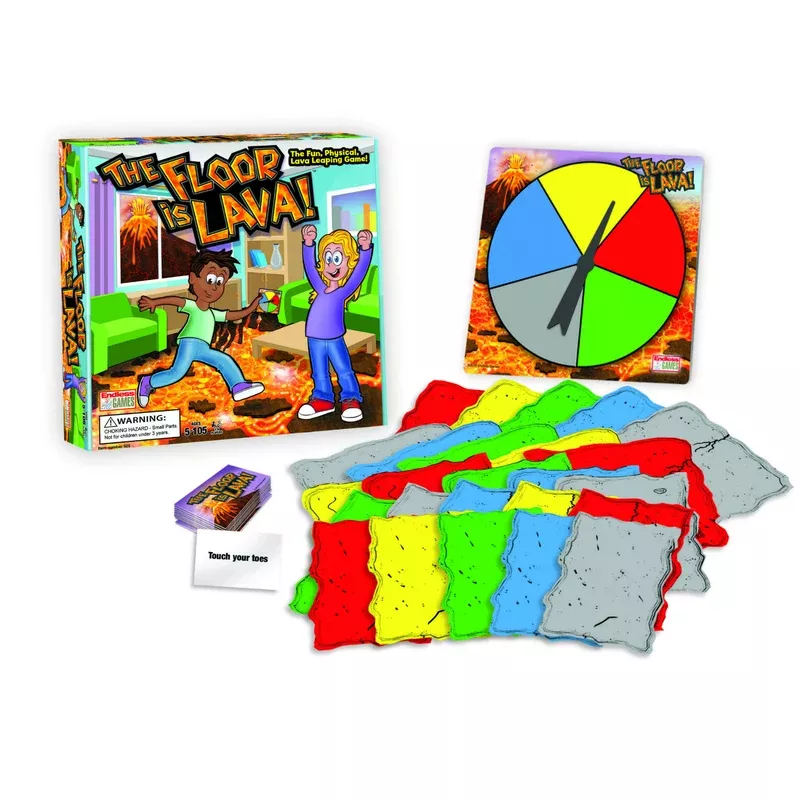 "The Floor Is Lava!" Board Game