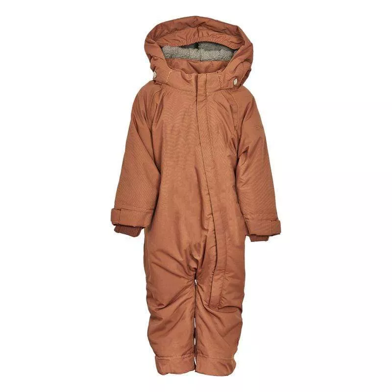 Forrest Toddler Snowsuit: Leather Brown