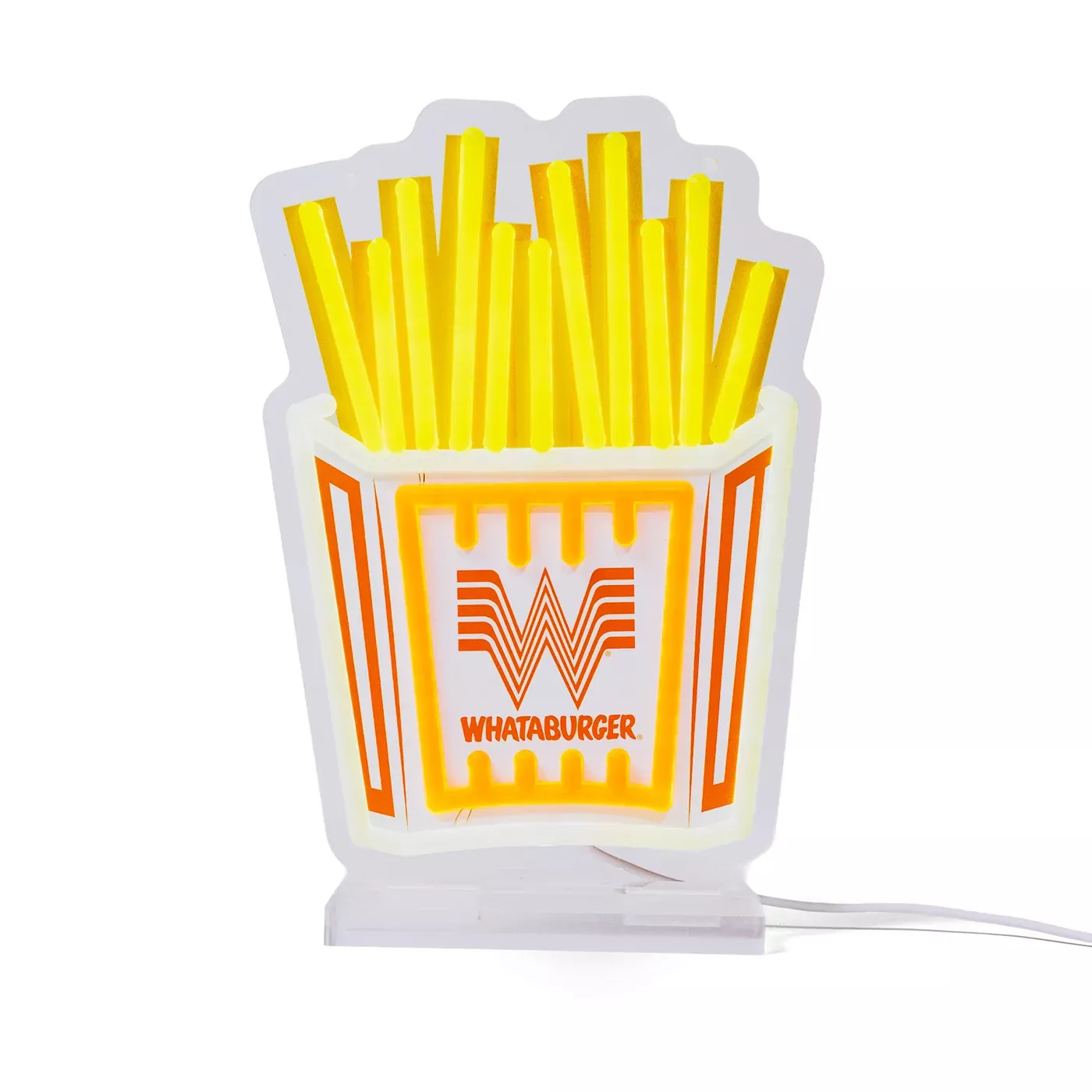 French Fry Tabletop LED Sign