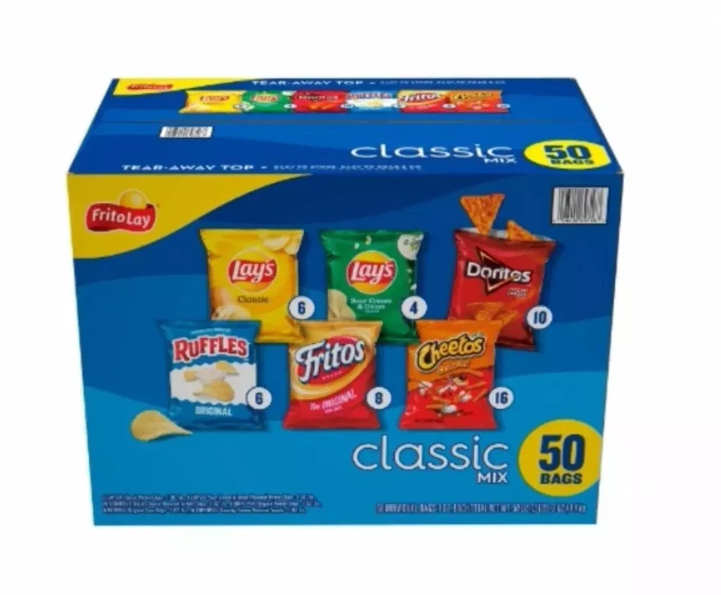 Frito-Lay Classic Mix Variety Pack Chips, 50 pk.