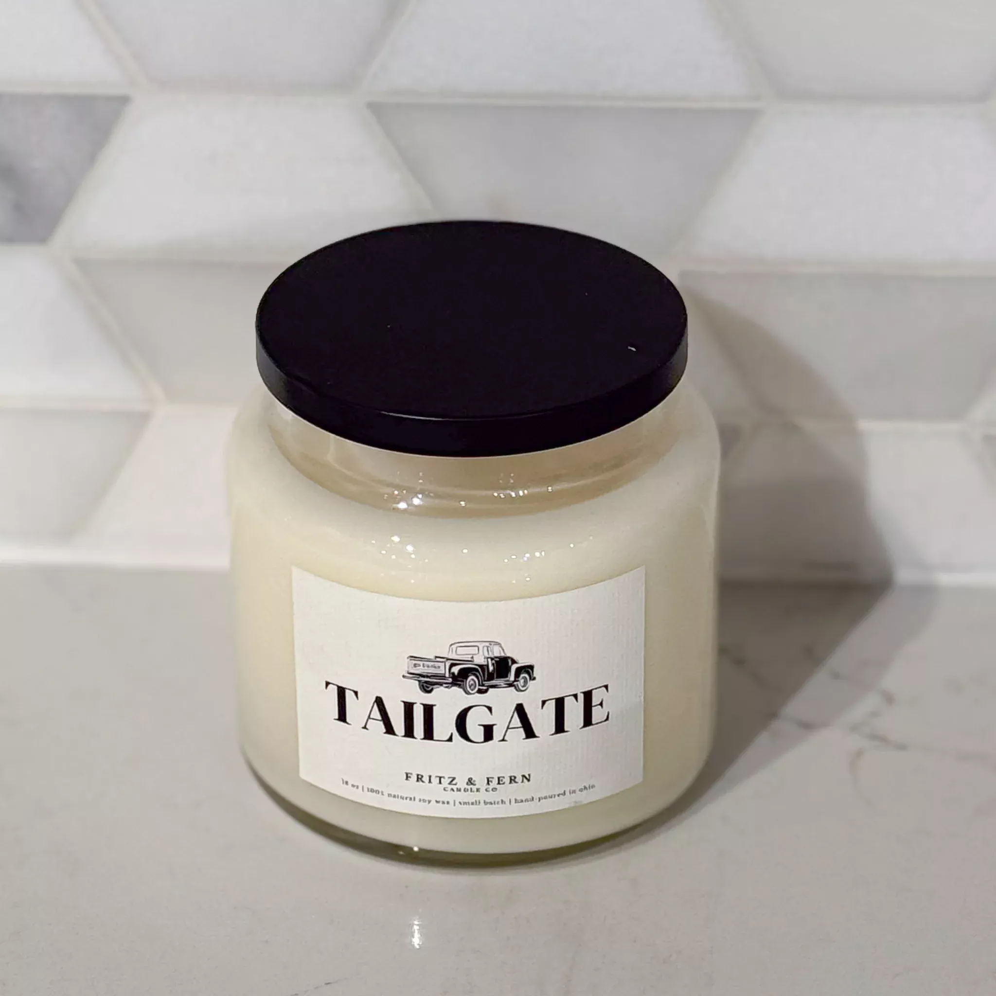 Fritz & Fern Go Bucks Tailgate Candle