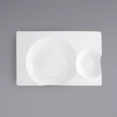 Front Of The House Harmony Bento Plate 11"X7"