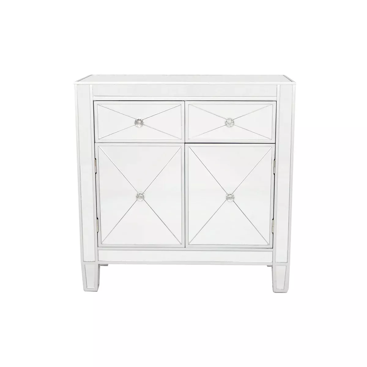 Furniture HotSpot Mirage Mirrored Cabinet