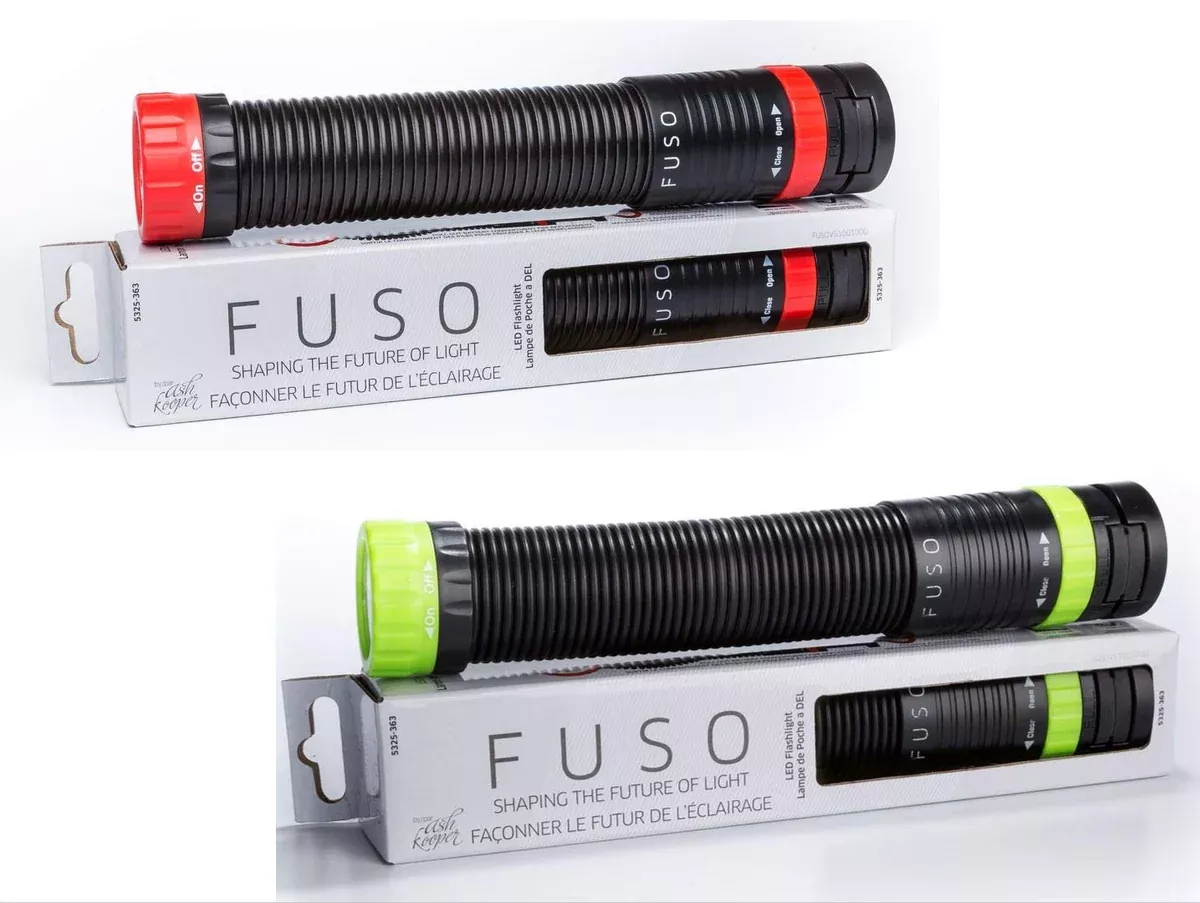 Fuso LED Flashlight RED & Green Combo Pack