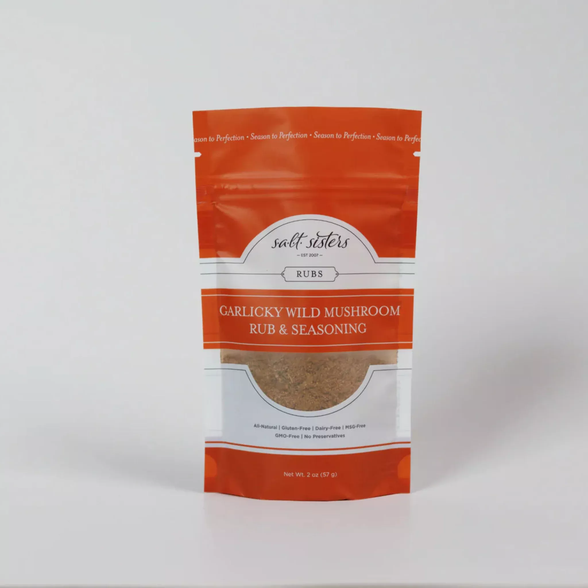 Garlicky Wild Mushroom Rub & Seasoning