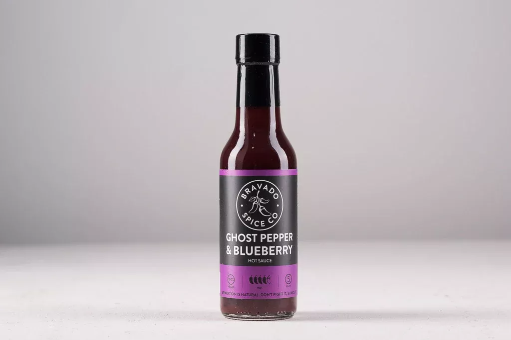 Ghost Pepper & Blueberry Hot Sauce | Bravado Spice Co.