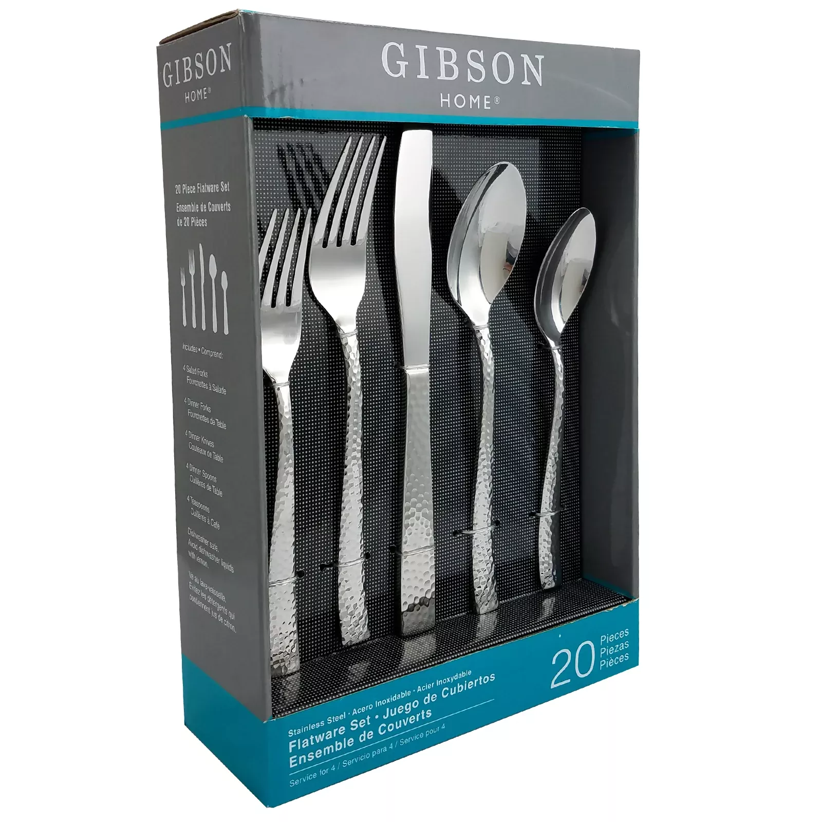 GibsonRoyal Brighton 20 Piece Flatware Set