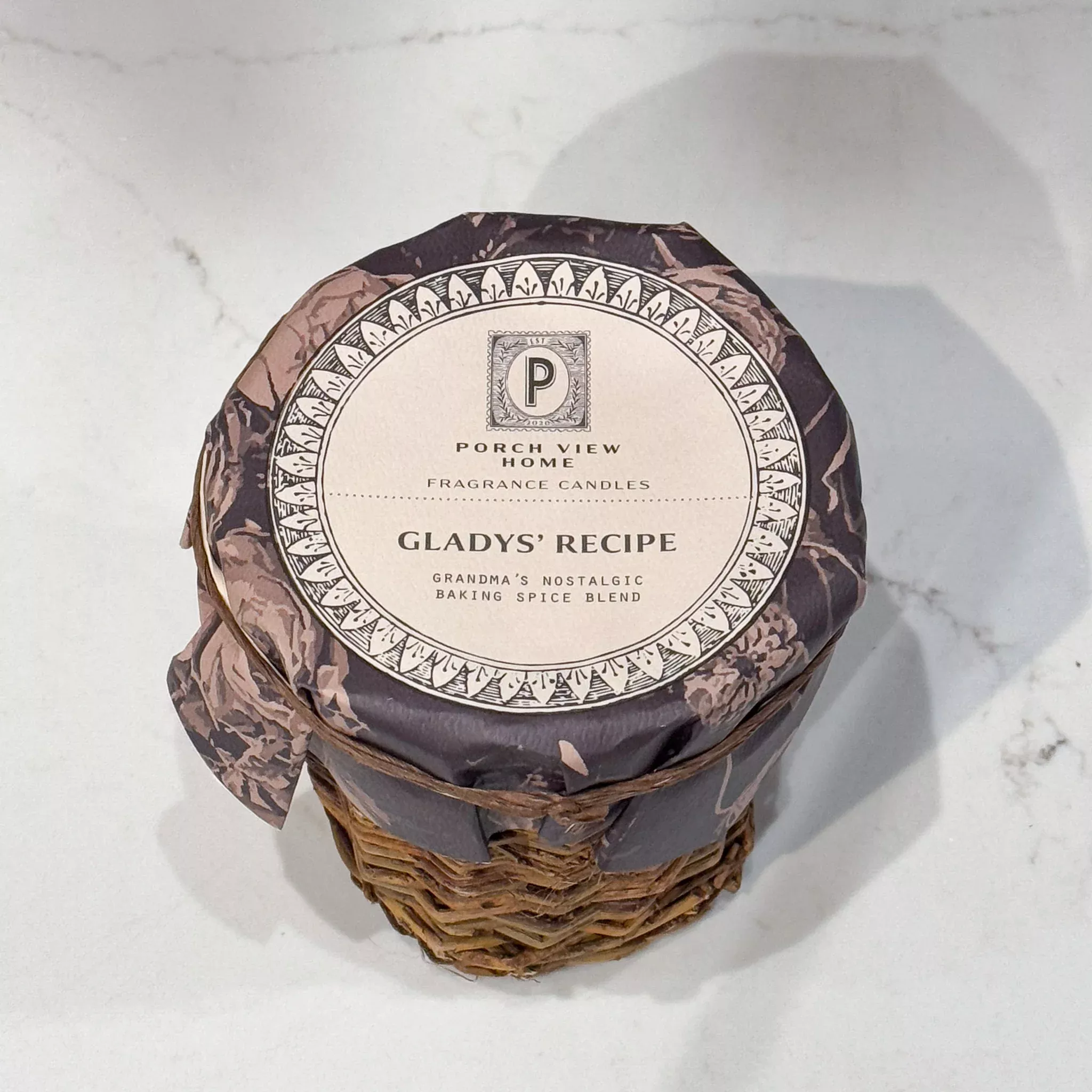 Glady's Recipe French Willow Candle