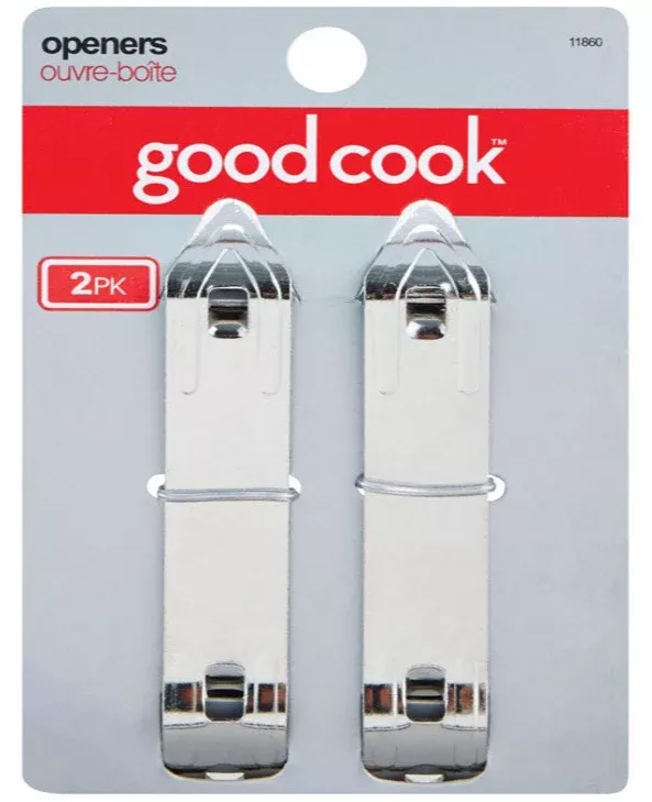 Good Cook Stainless Steel Manual Bottle & Can Openers - 2 pc.