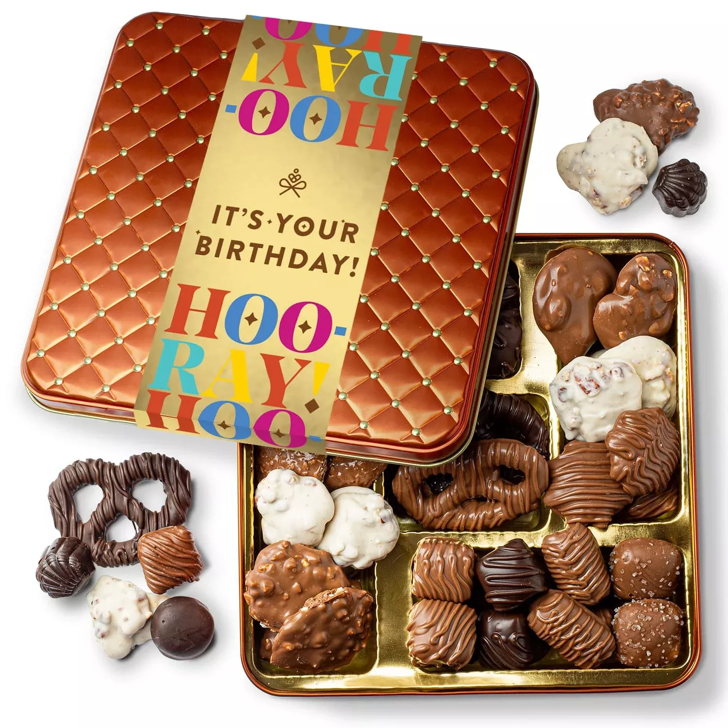 Gourmet Chocolate Gift Basket & Snack Platter - Perfect for Holidays