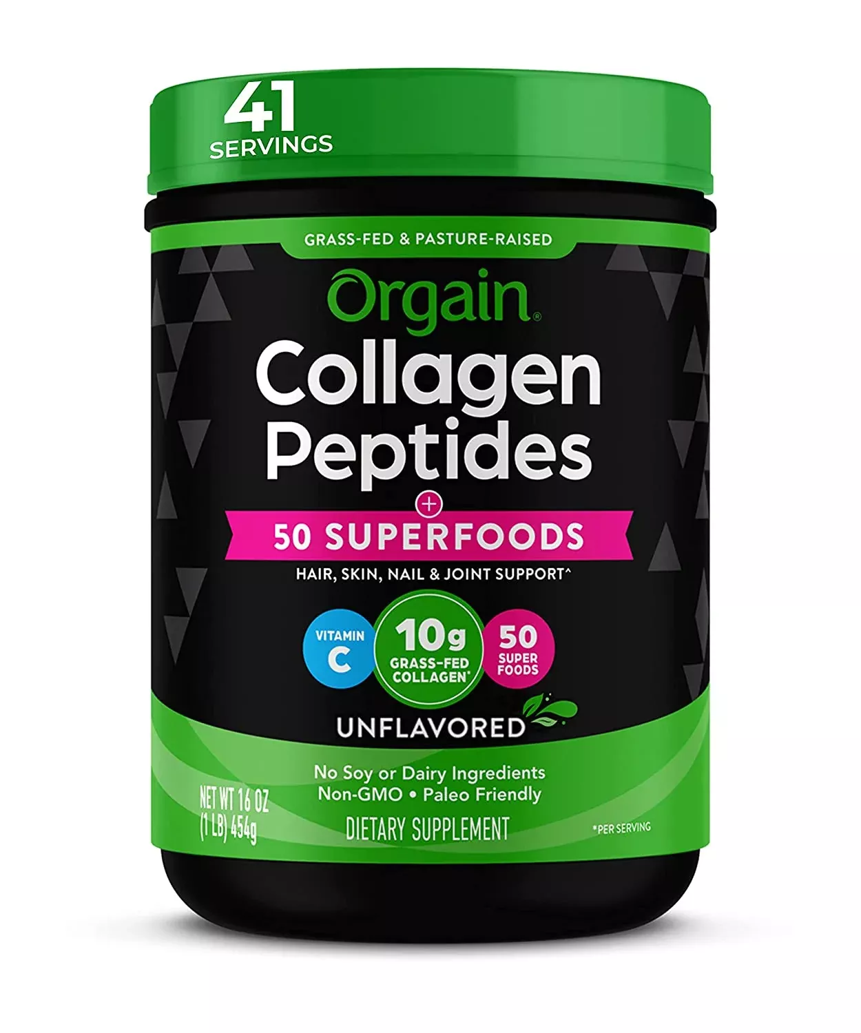 Grass Fed Hydrolyzed Collagen Peptides Protein Powder