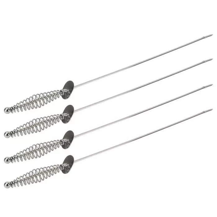 Grill Mark 17" Stainless Steel Spiral Skewers - 4 pc.