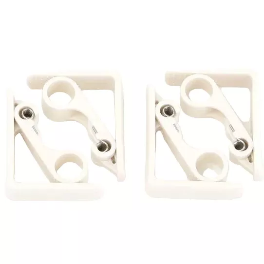 Grill Mark Plastic Spring-Loaded Tablecloth Clamps - 4 pc.