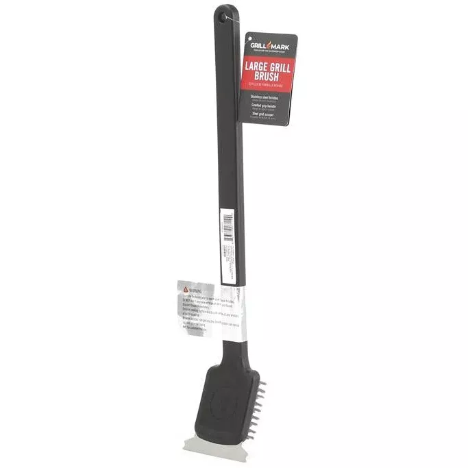 Grill Mark Stainless Steel Large Grill Brush - 18"