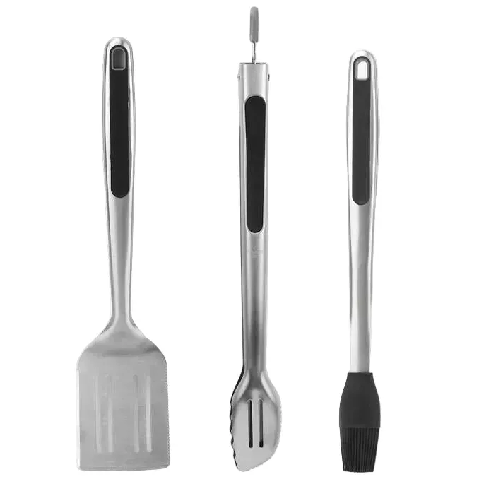 Grill Mark Stainless Steel Premium Grilling Tool Set - 3 pc.