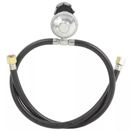 Grill Mark Universal Rubber Dual Gas Line Hose & Regulator - 21"