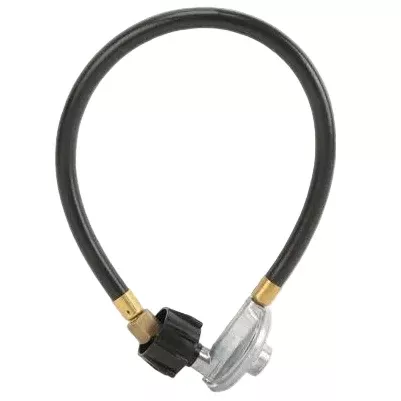Grill Mark Universal Rubber Gas Line Hose & Regulator - 21"