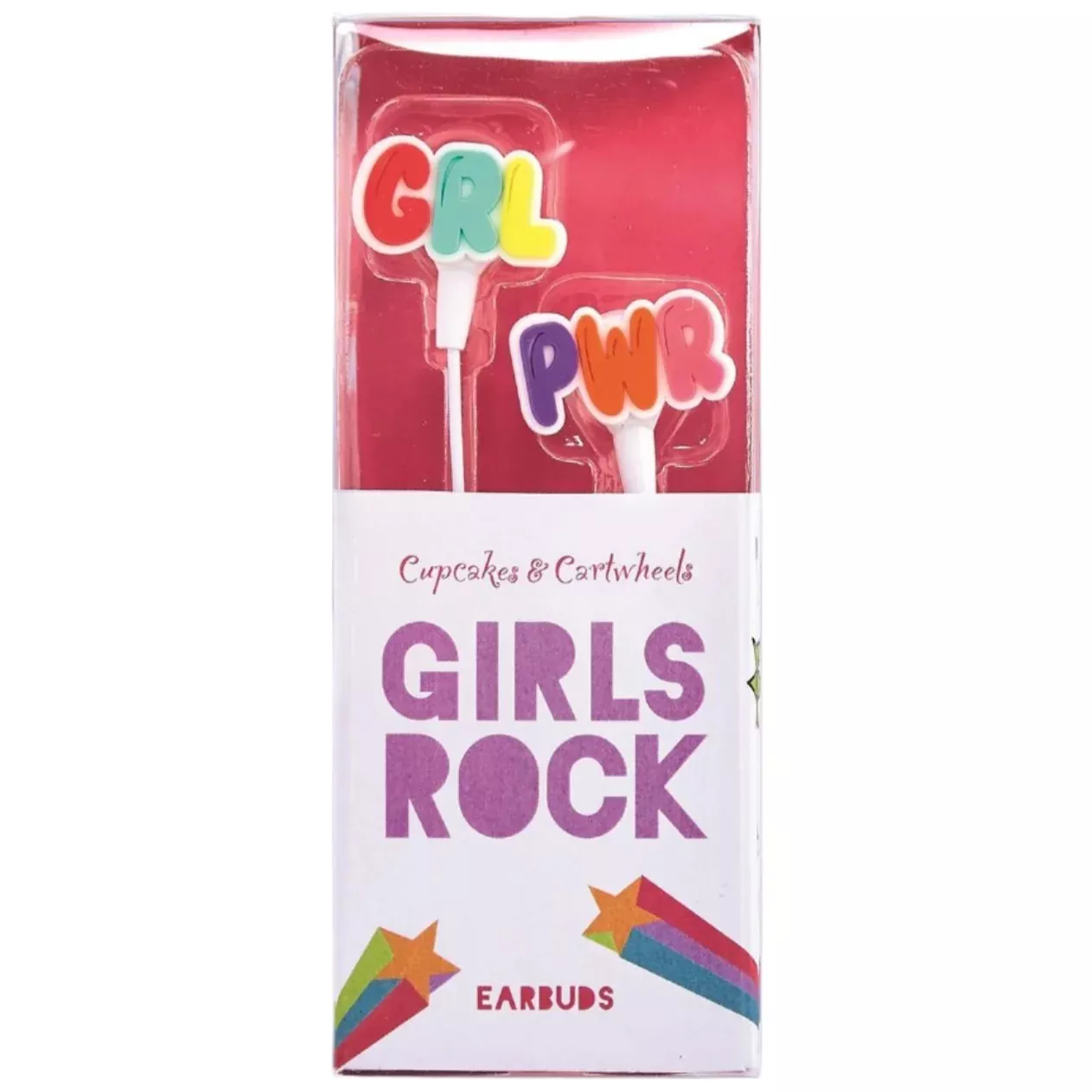 "GRL PWR" Youth Earbud Headphones