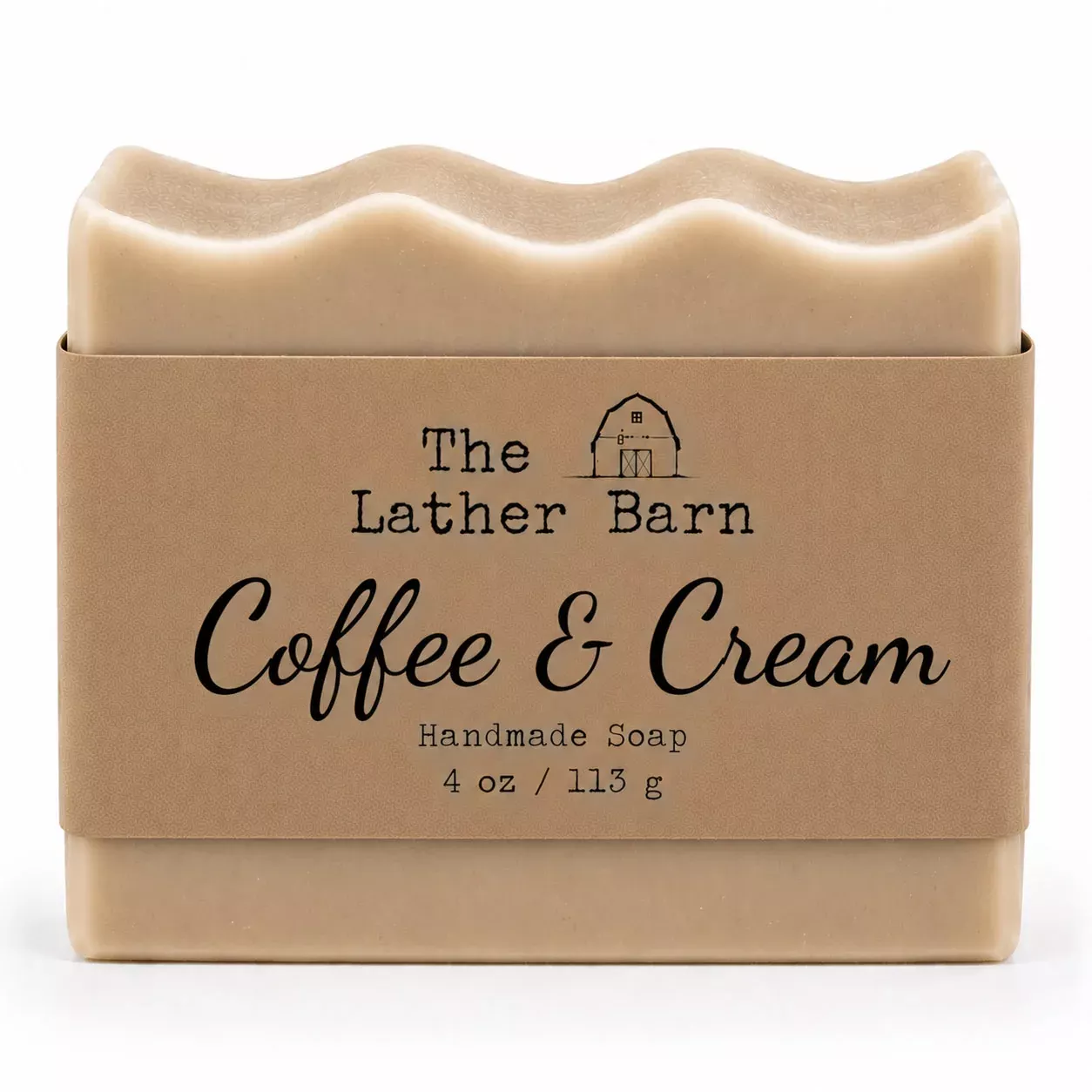 Handmade Soap | Coffee & Cream | 4 oz | The Lather Barn