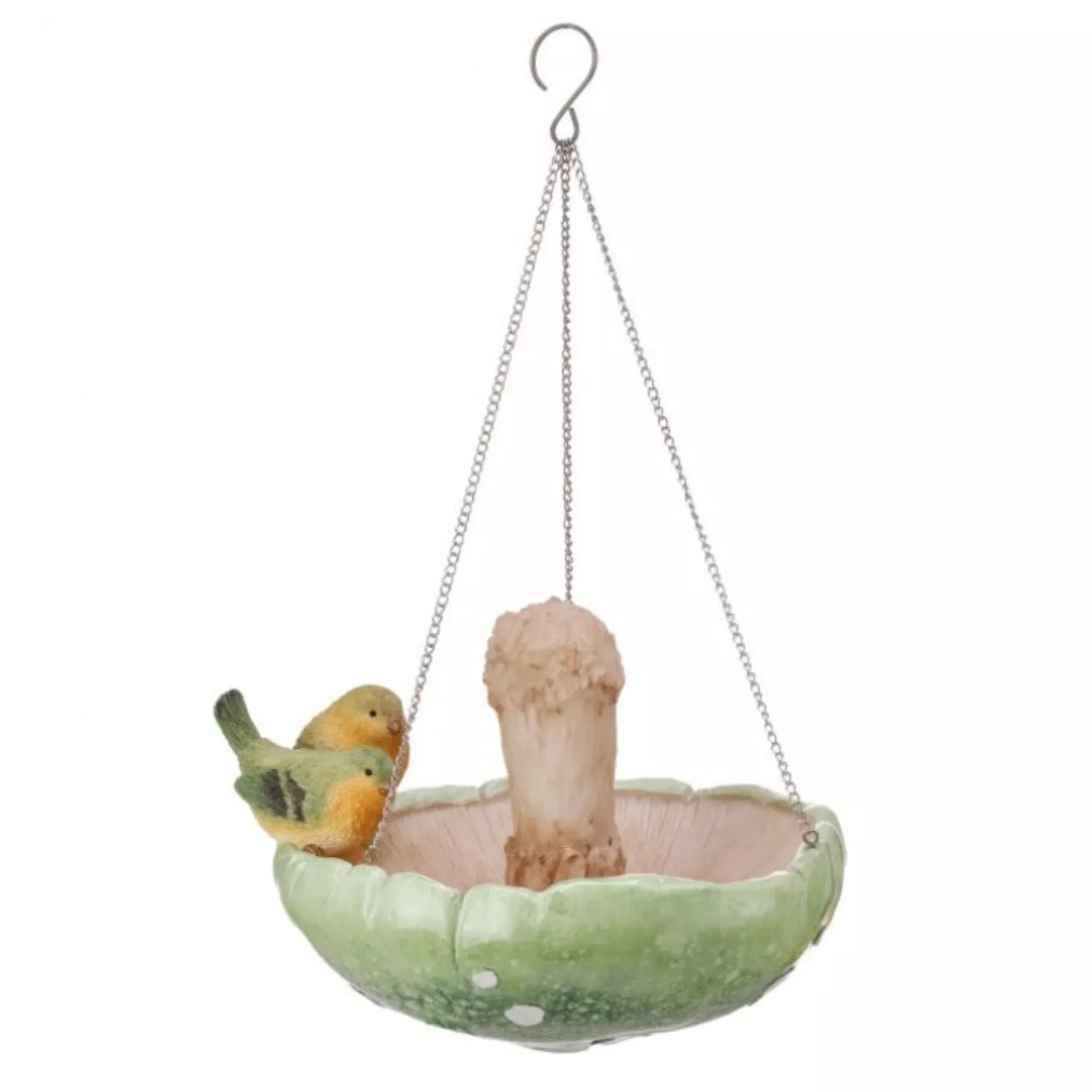 Hanging Mushroom Bird Feeder