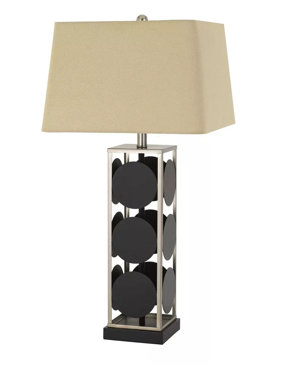 Hanson Metal Table lamp with Square Fabric Shade