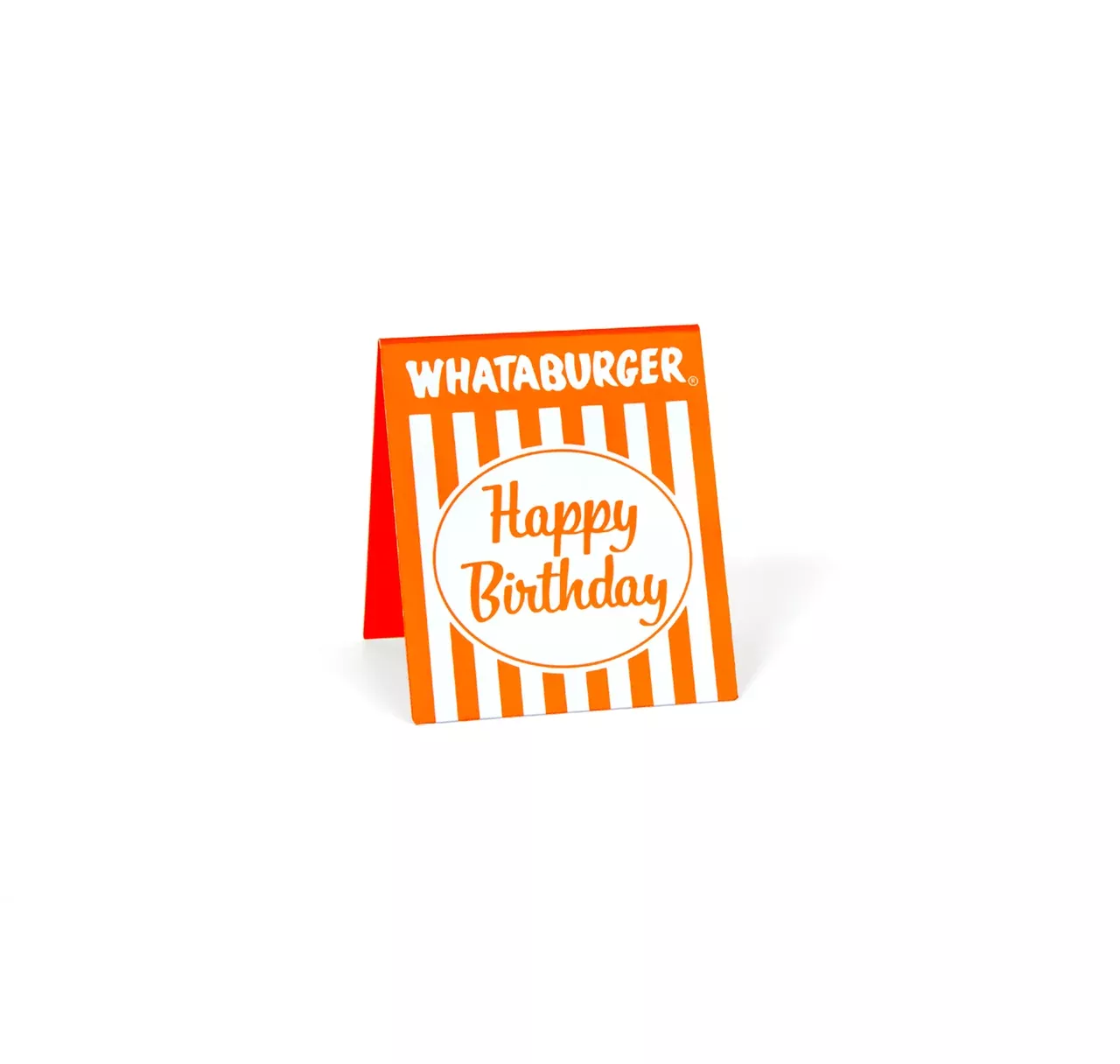 Happy Birthday Table Tent (Single)