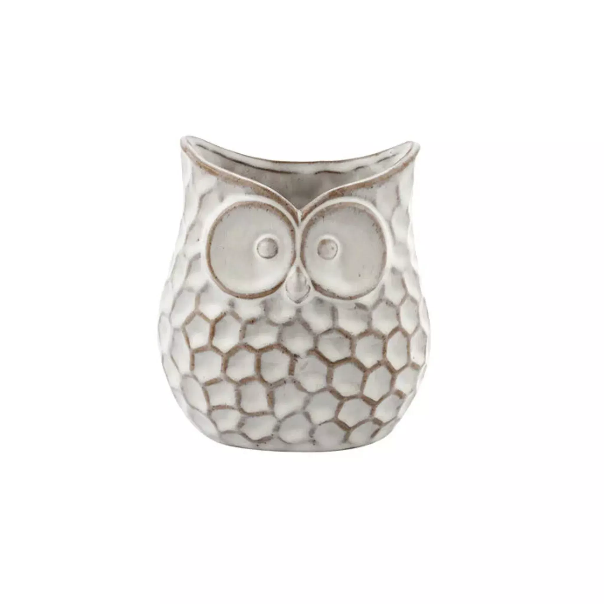 Honeycomb Owl Planter