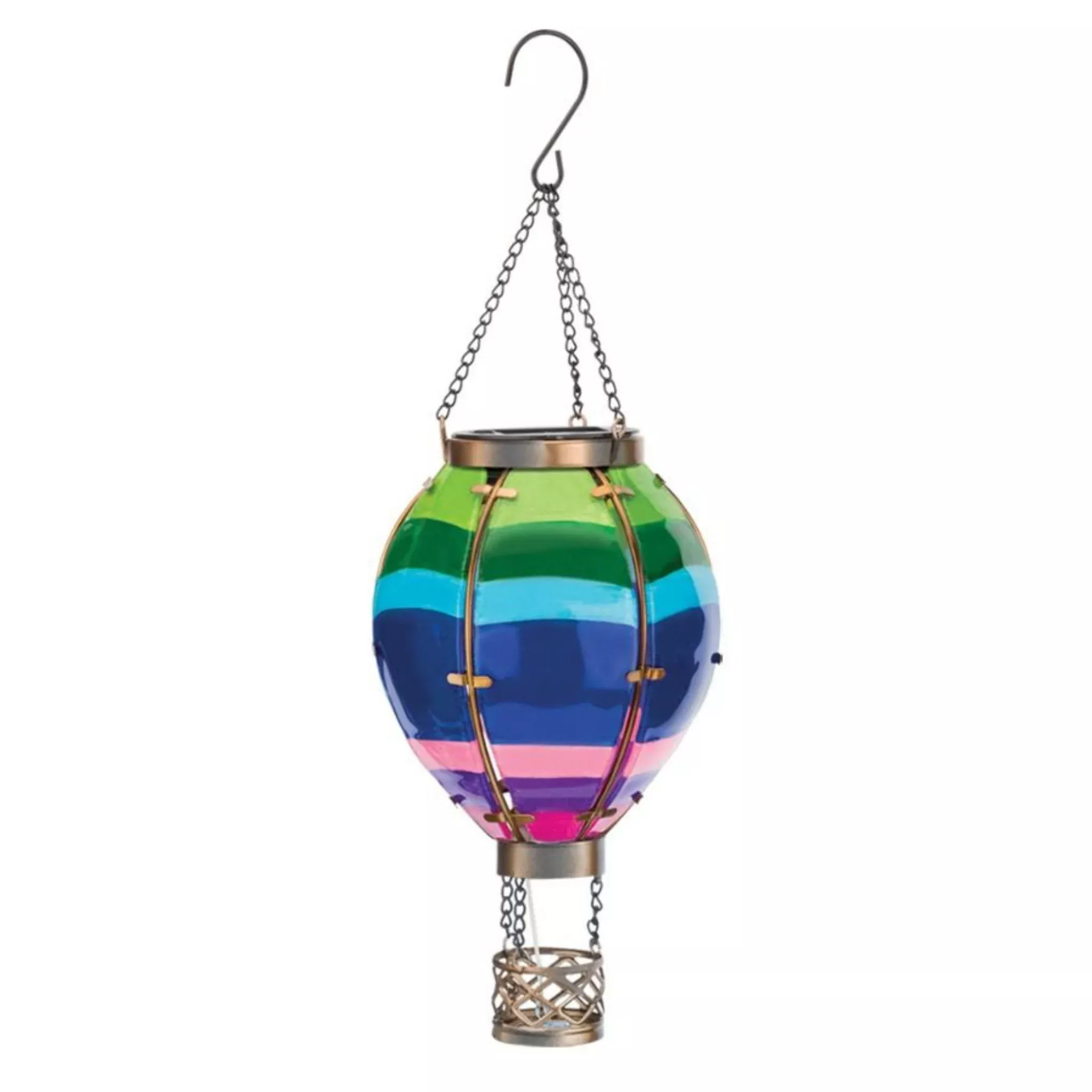 Hot Air Balloon Hanging Solar Lantern
