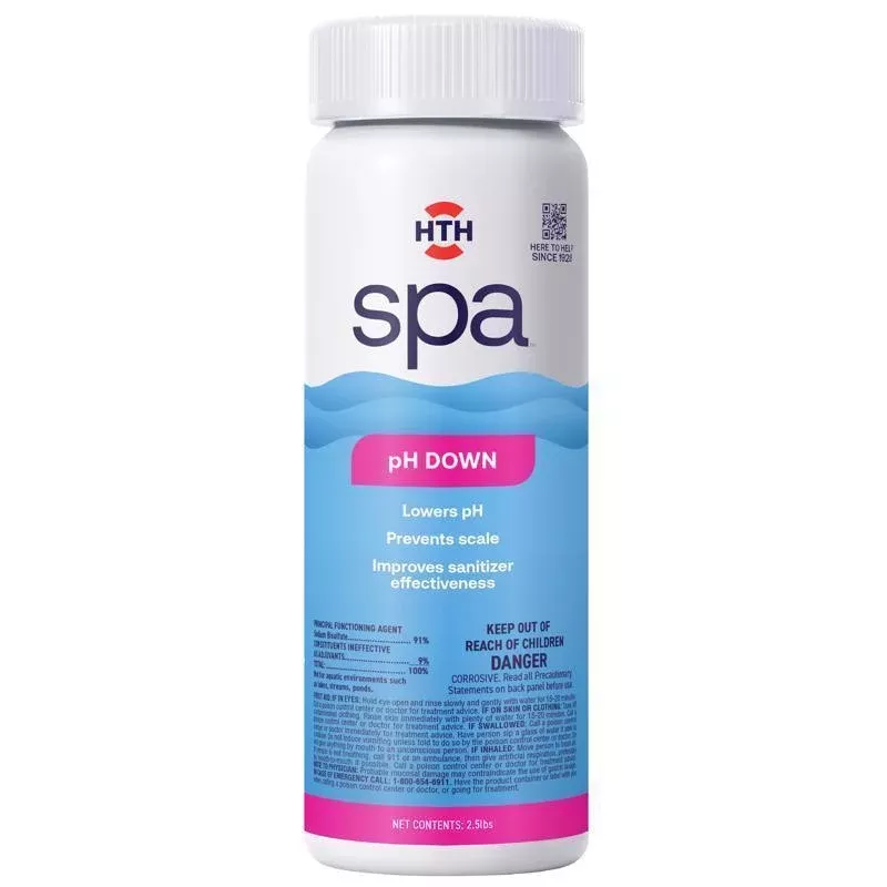 HTH Spa Granulated pH Down - 2.5 lb.