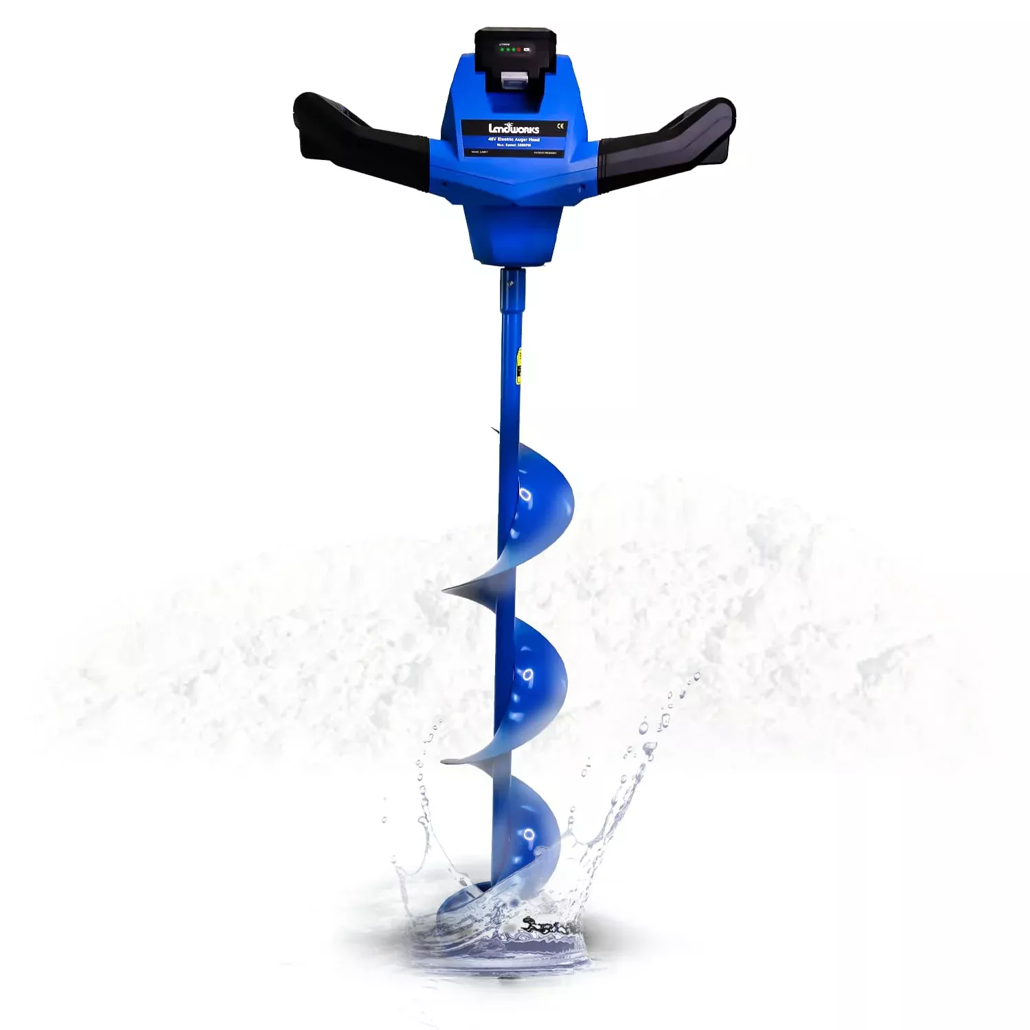 Ice Auger Power Head w /Steel 8