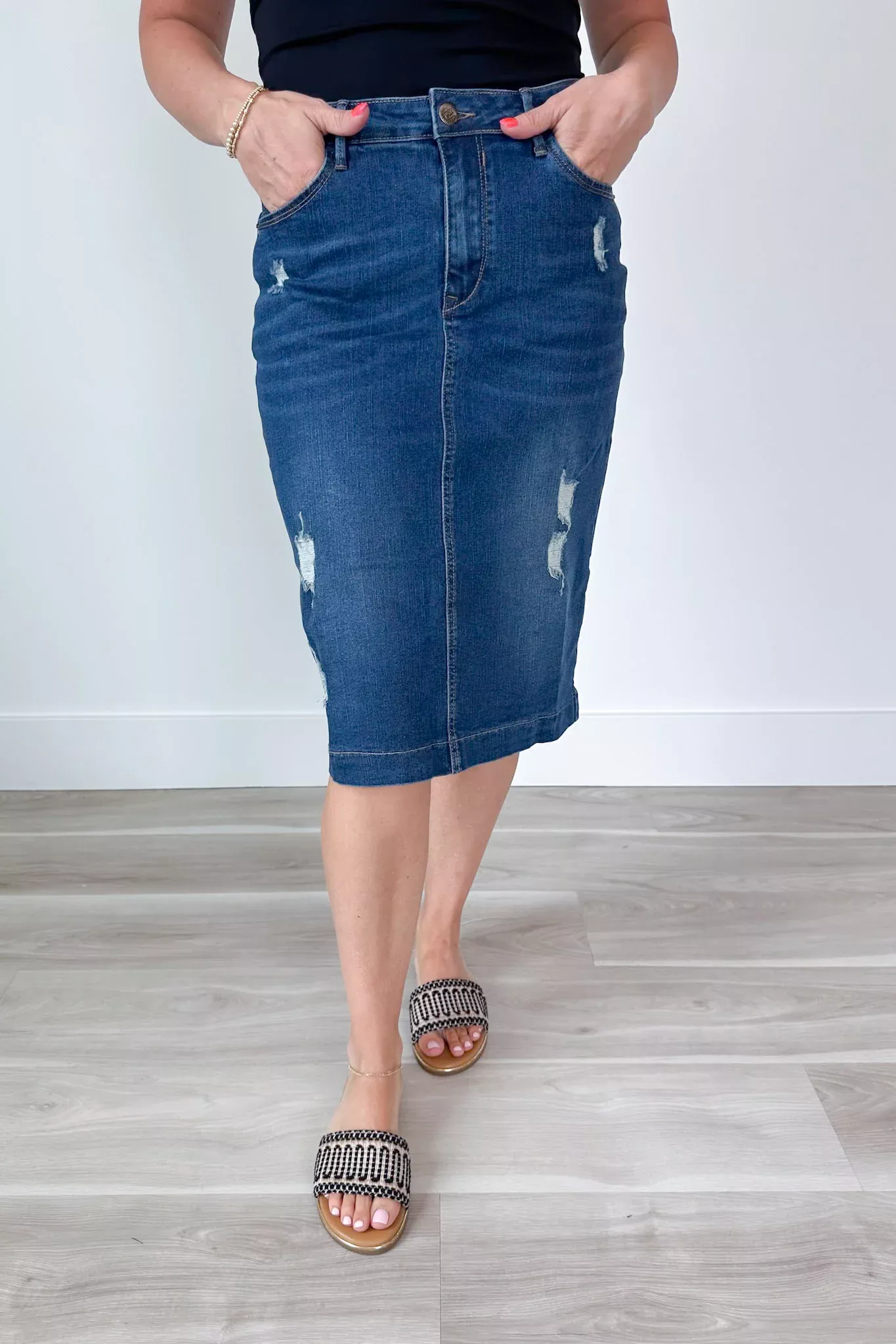 The Indie Denim Skirt
