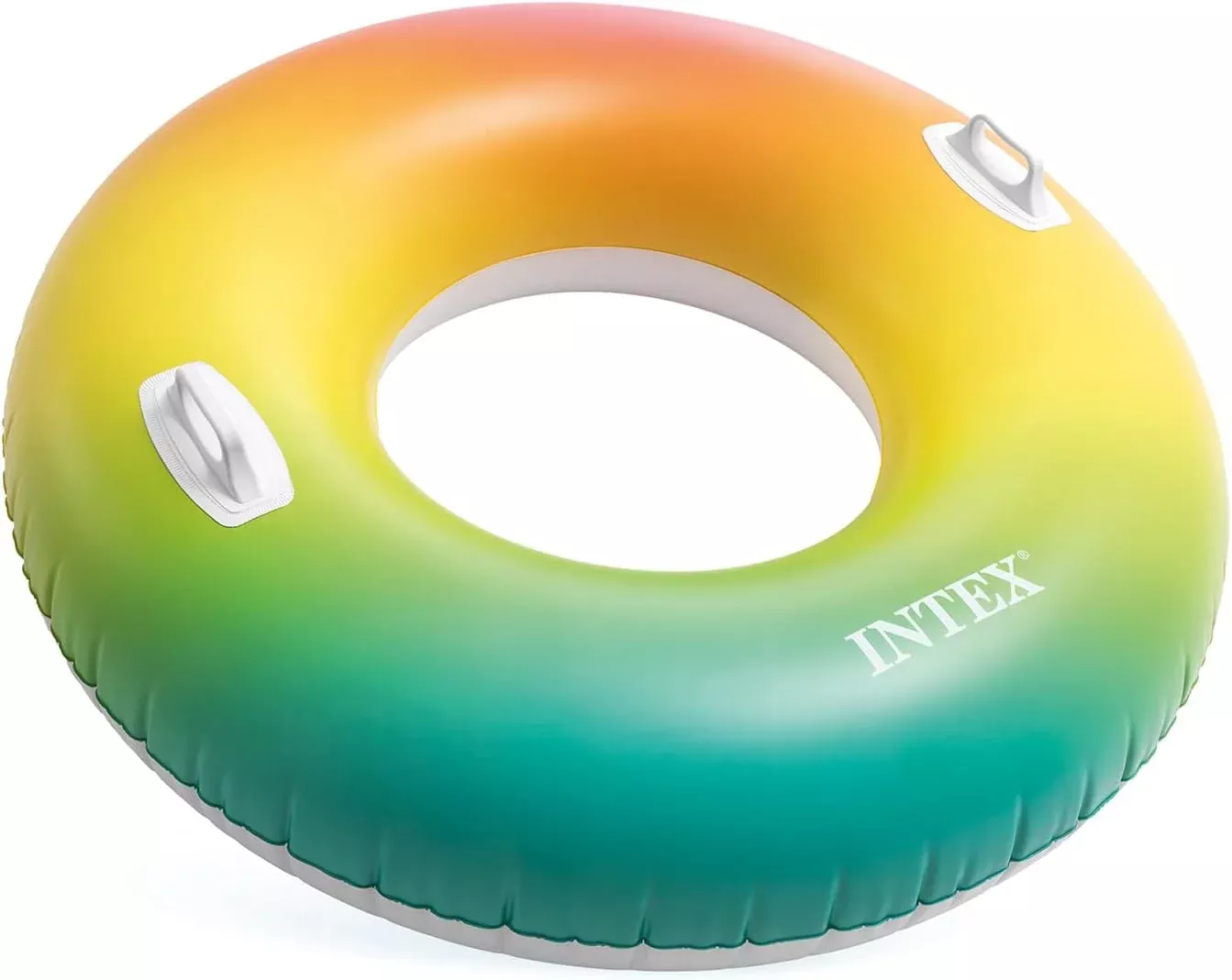 Intex Vinyl Inflatable Color Whirl Floating Tube - 48"