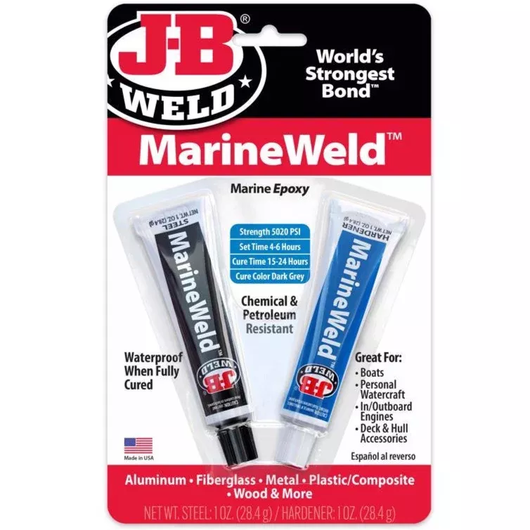J-B Weld MarineWeld 2-Part Epoxy - 2 oz.